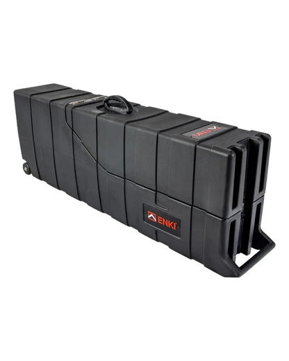 Black rectangular Enki AMG case with ENKI branding on a white background