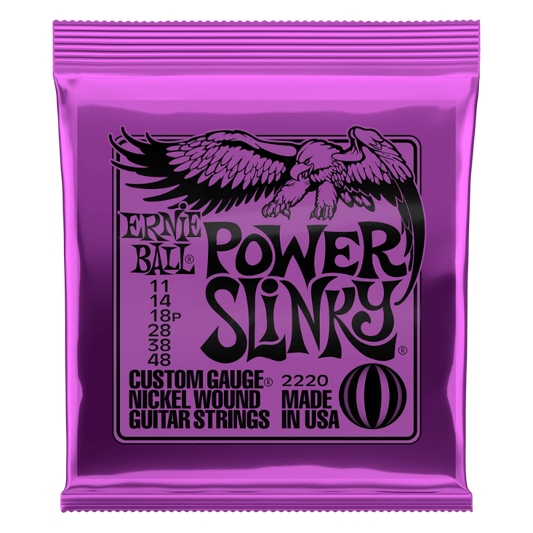 Ernie Ball 11-48 Power Slinky Nickel Wound Guitar Strings