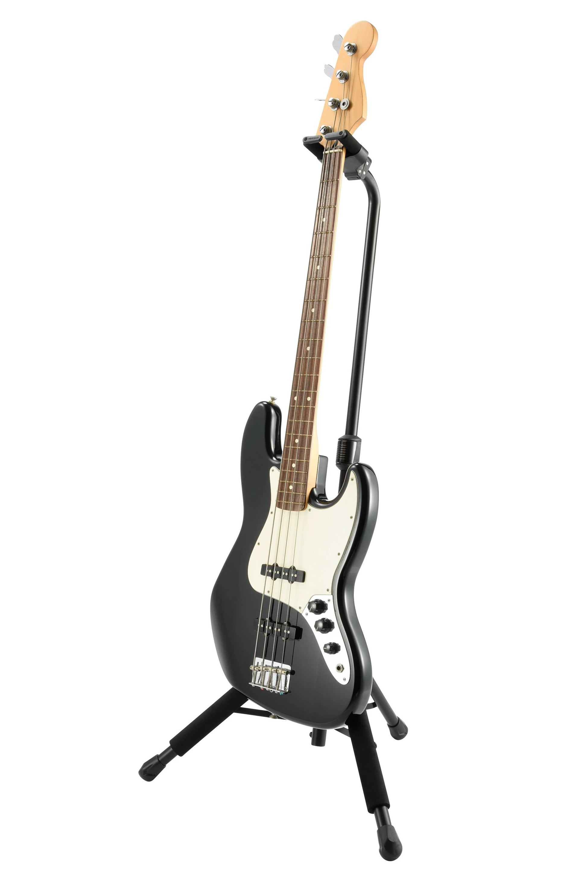 Hercules Stands GS414BPLUS Universal Auto Grip guitar stand with black tripod base.
