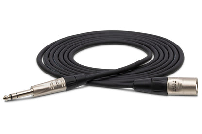 Hosa Pro Balanced Interconnect REAN 1/4 in TRS to XLR3M HSX-003