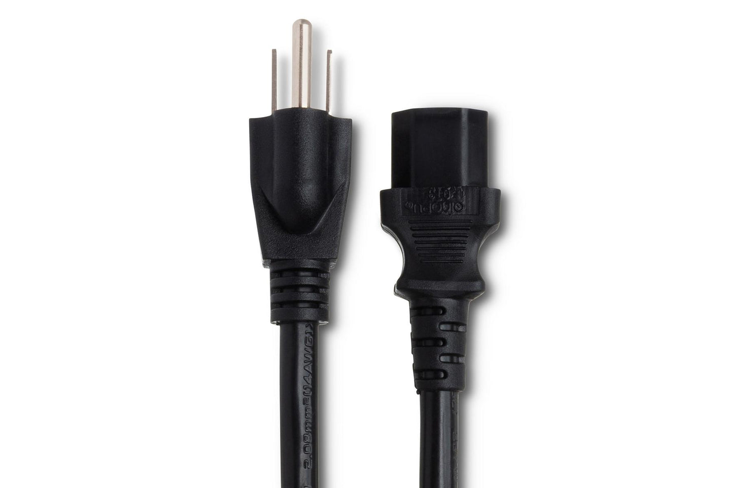 Hosa IEC C13 to NEMA 5-15p Power Cord, 14 AWG - Various Lengths