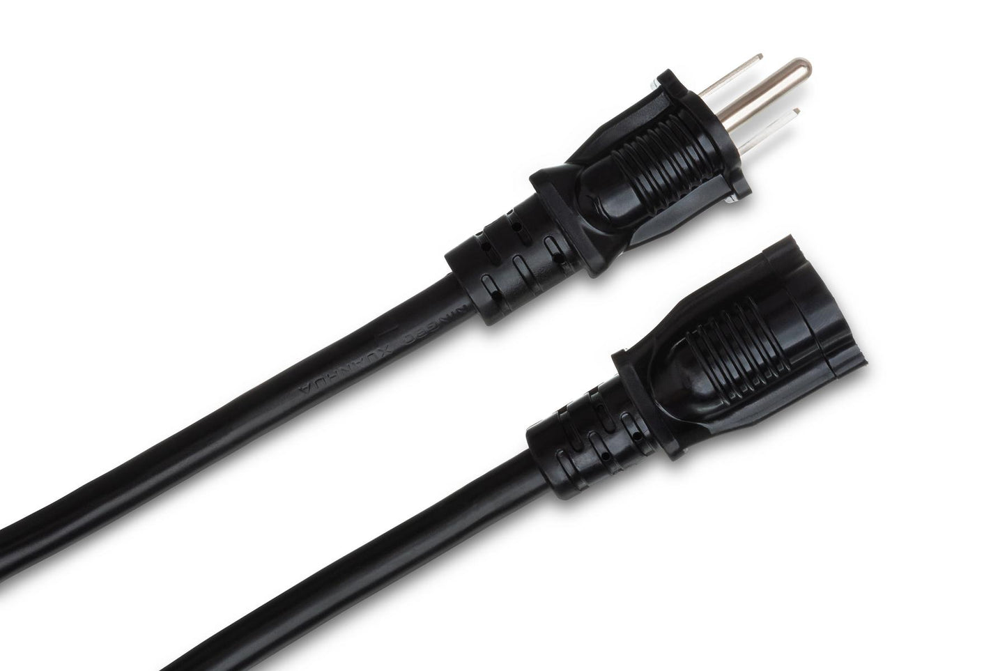 Hosa PWX-400 Power Extension Cord NEMA 5-15R to NEMA 5-15P, Various Lengths