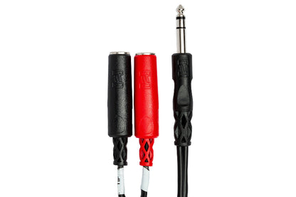 Hosa Stereo Breakout 1/4 in TRS to Dual 1/4 in TSF