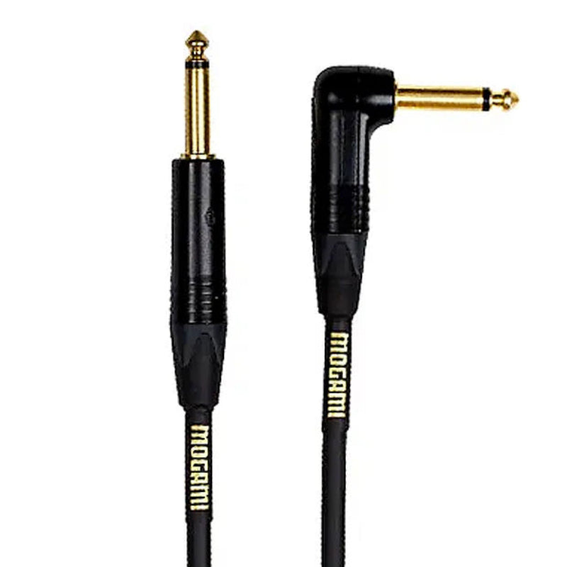 Mogami Gold Instrument Cables (Right-Angle/Straight)