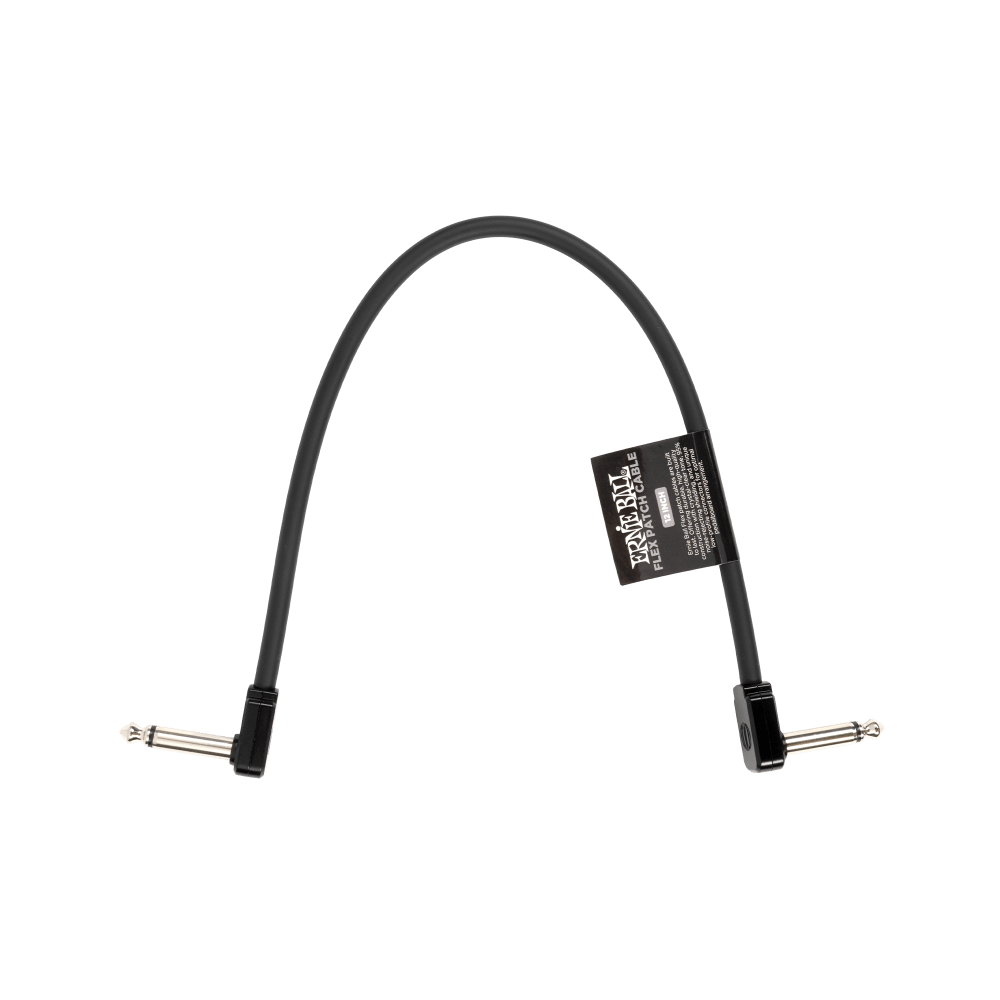 Ernie Ball Flex Patch Cable 12in Single