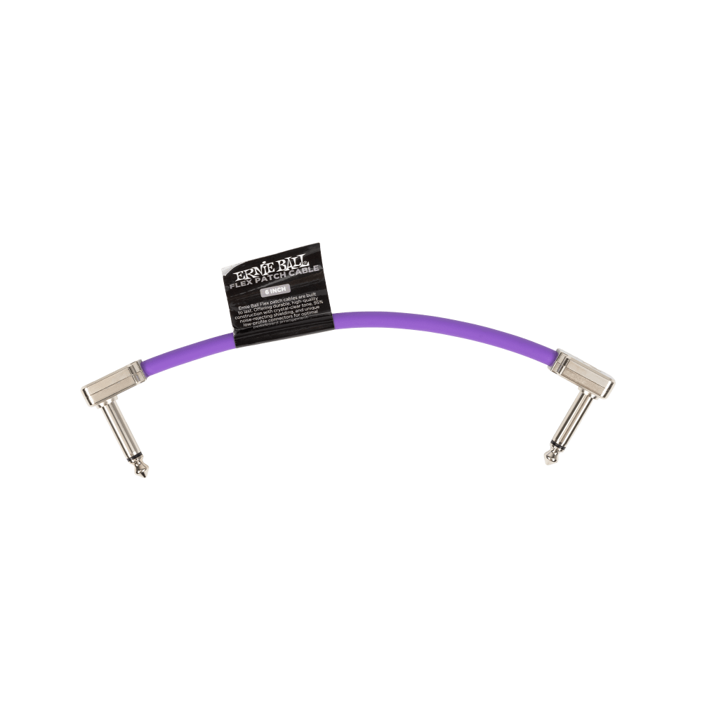 Ernie Ball Flex Patch Cable 6in Single