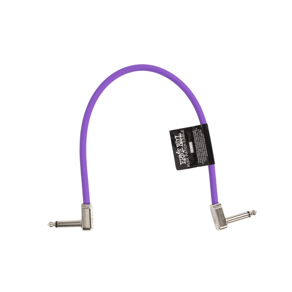Ernie Ball Flex Patch Cable 12in Single