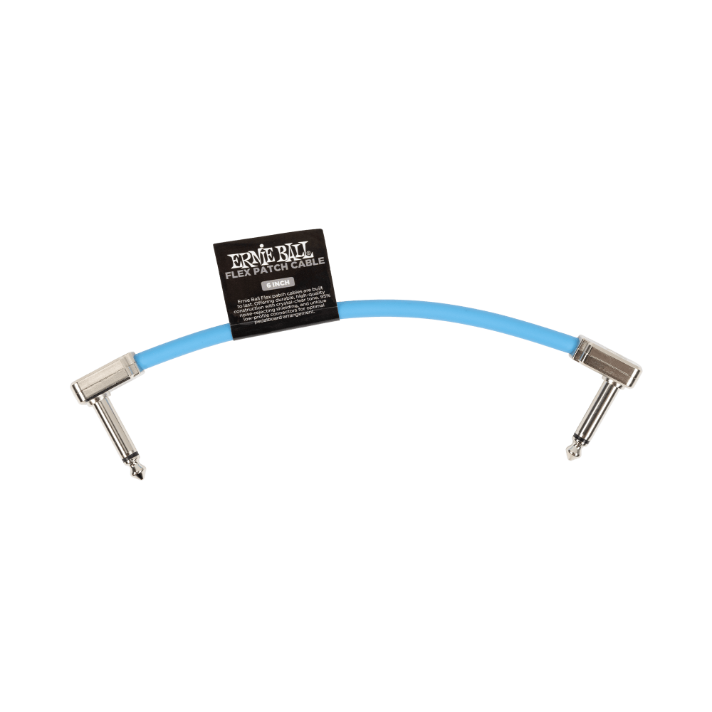 Ernie Ball Flex Patch Cable 6in Single