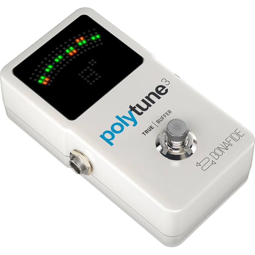  PolyTune 3 guitar tuner pedal on a white background