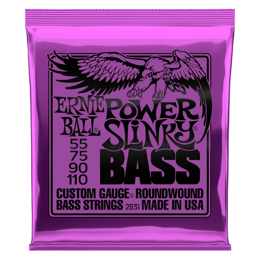Ernie Ball 55-110 Power Slinky Nickel Wound Bass Strings