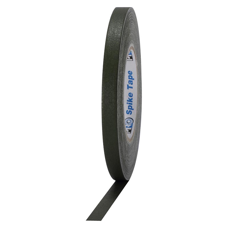 Pro Tapes Pro Spike Cloth Gaffers Tape 1/2 Inch 45 Yard