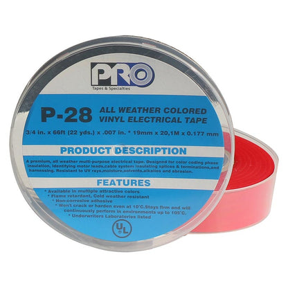 Pro Tapes P-28 Electrical Tape