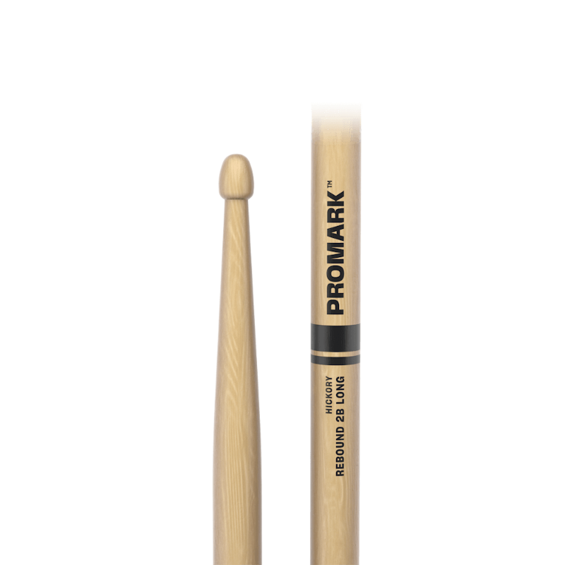 ProMark Rebound 2B Long Hickory Drumstick, Acorn Wood Tip