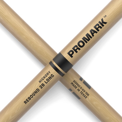 ProMark Rebound 2B Long Hickory Drumstick, Acorn Wood Tip