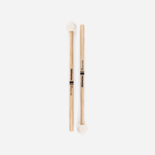 Promark MT3 Shira Kashi multi-purpose felt mallets, pair with natural wood handles and white felt heads