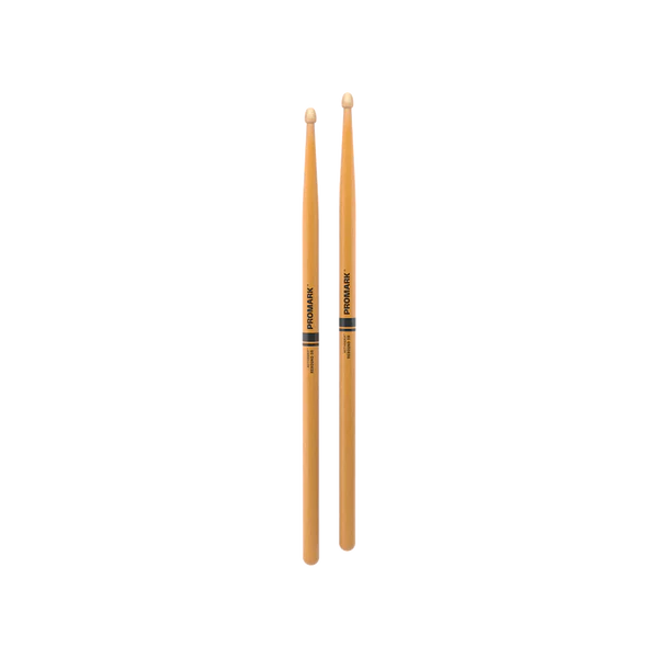 Promark Rebound 5B Drumsticks ActiveGrip Clear Hickory