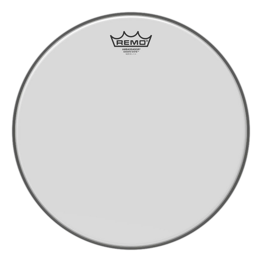 Remo Ambassador Smooth White Drumheads