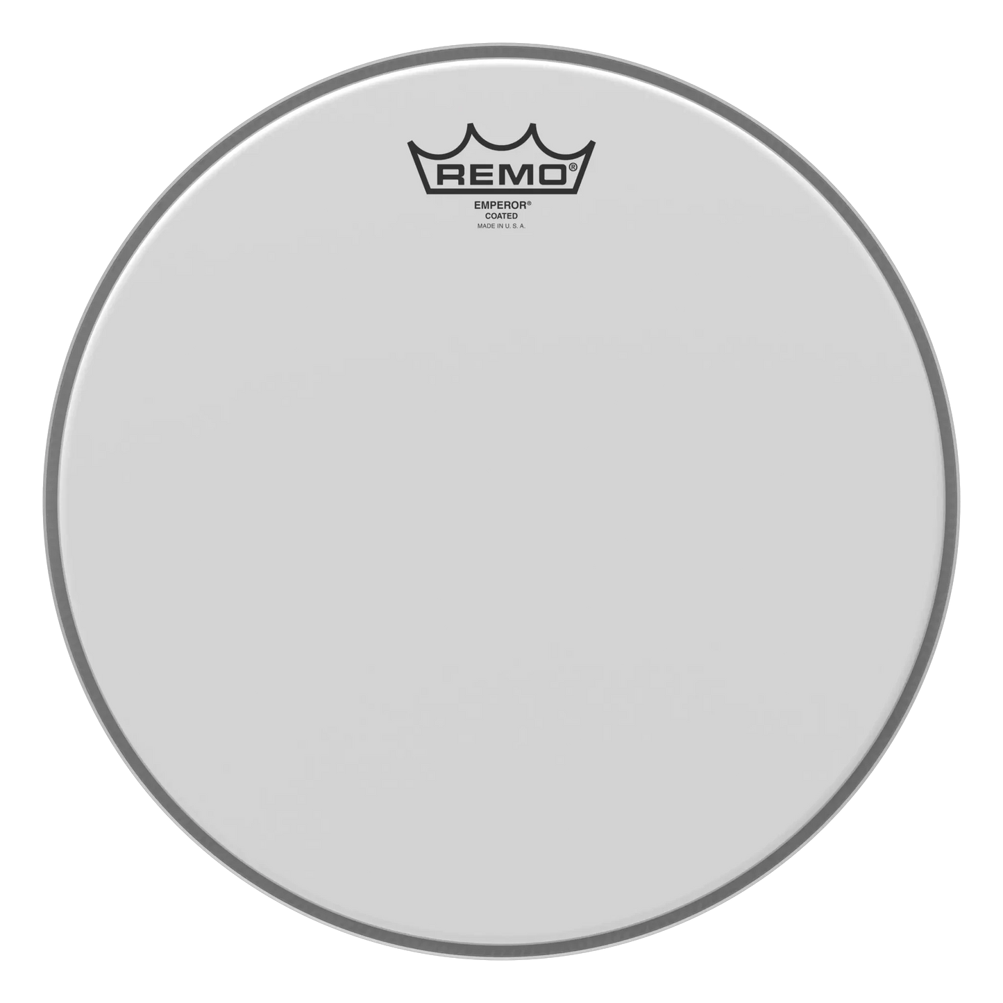 Drumhead with Remo logo on a white background