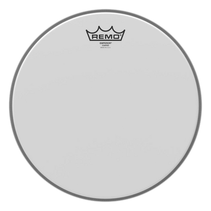 Drumhead with Remo logo on a white background