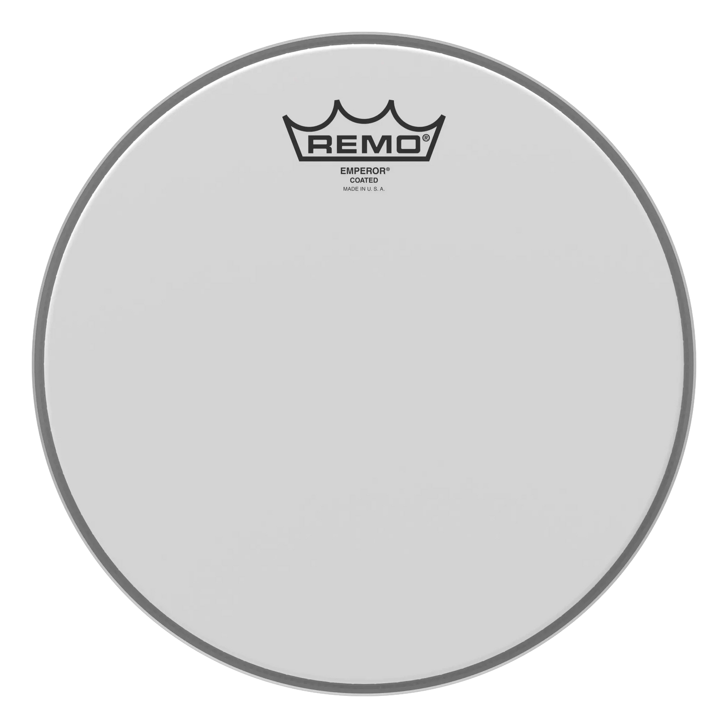 Remo drum head with logo on a white background