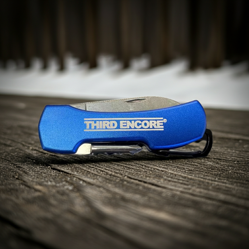 5-in-1 Knife with Carabiner Clip