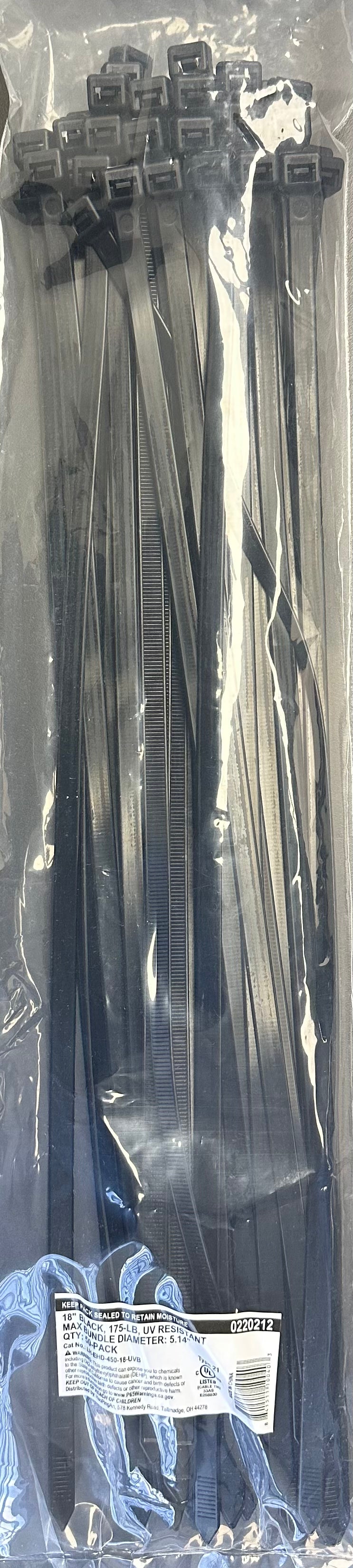 Black Cable (Zip) Ties