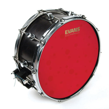 Evans Hydraulic Snare Red