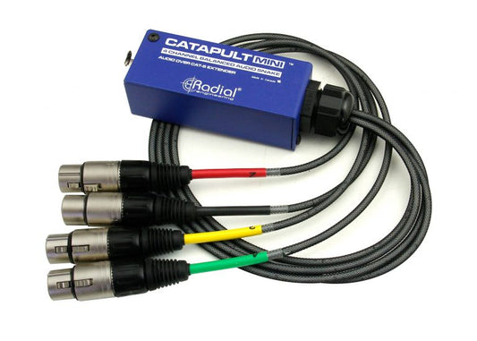 Radial Catapult Mini TX Compact Cat 5 Analog Snake Transmitter