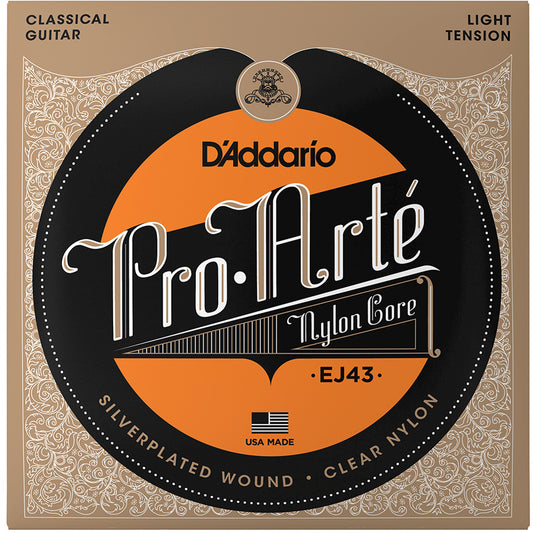 D'Addario Light Tension, Pro-Arte Nylon Classical Guitar Strings