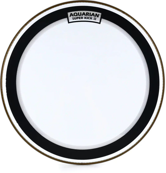 Aquarian Superkick II Clear Bass Drumhead