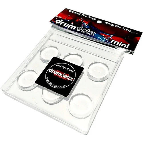 Drumdots Drum Dampeners - Mini (6-Pack)