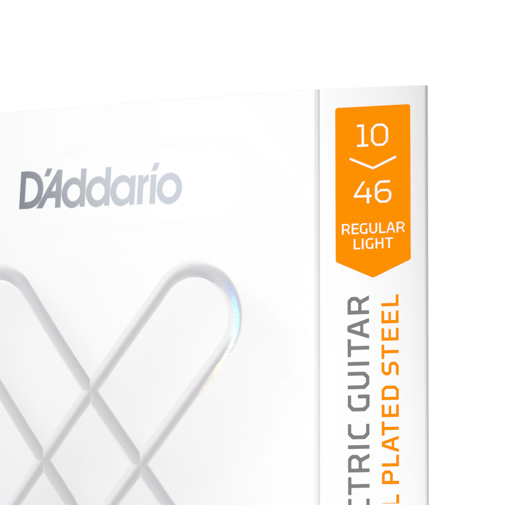 D'Addario XSE1046 XS Coated Electric Guitar Strings, 10-46 Regular Light