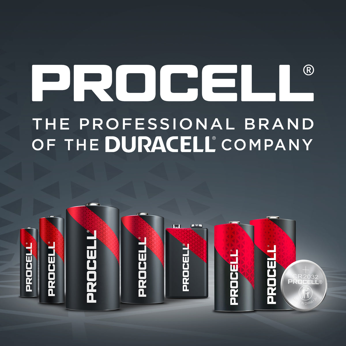 Duracell PC1500 Procell Alkaline Batteries AA 1.5V