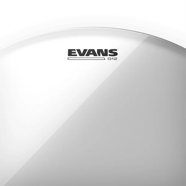 Evans G12 Clear Tom Batter Drumhead