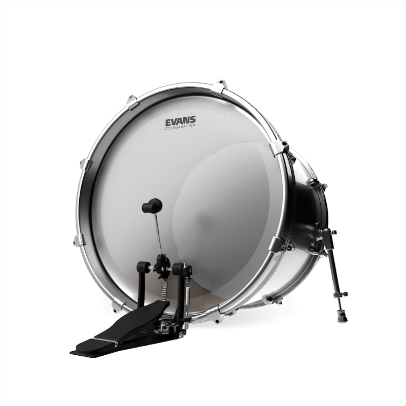 Evans EQ4 Frosted Drumheads