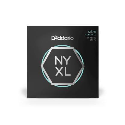 D'Addario NYXL1270PS C6 Pedal Steel Guitar Strings, Custom Medium 12-70