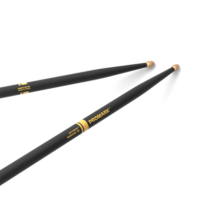 Promark Rebound 5B ActiveGrip Hickory Drumsticks, Acorn Tip