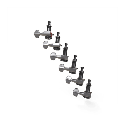 D'Addario Auto-Trim Locking Tuning Machines (6 In-Line)