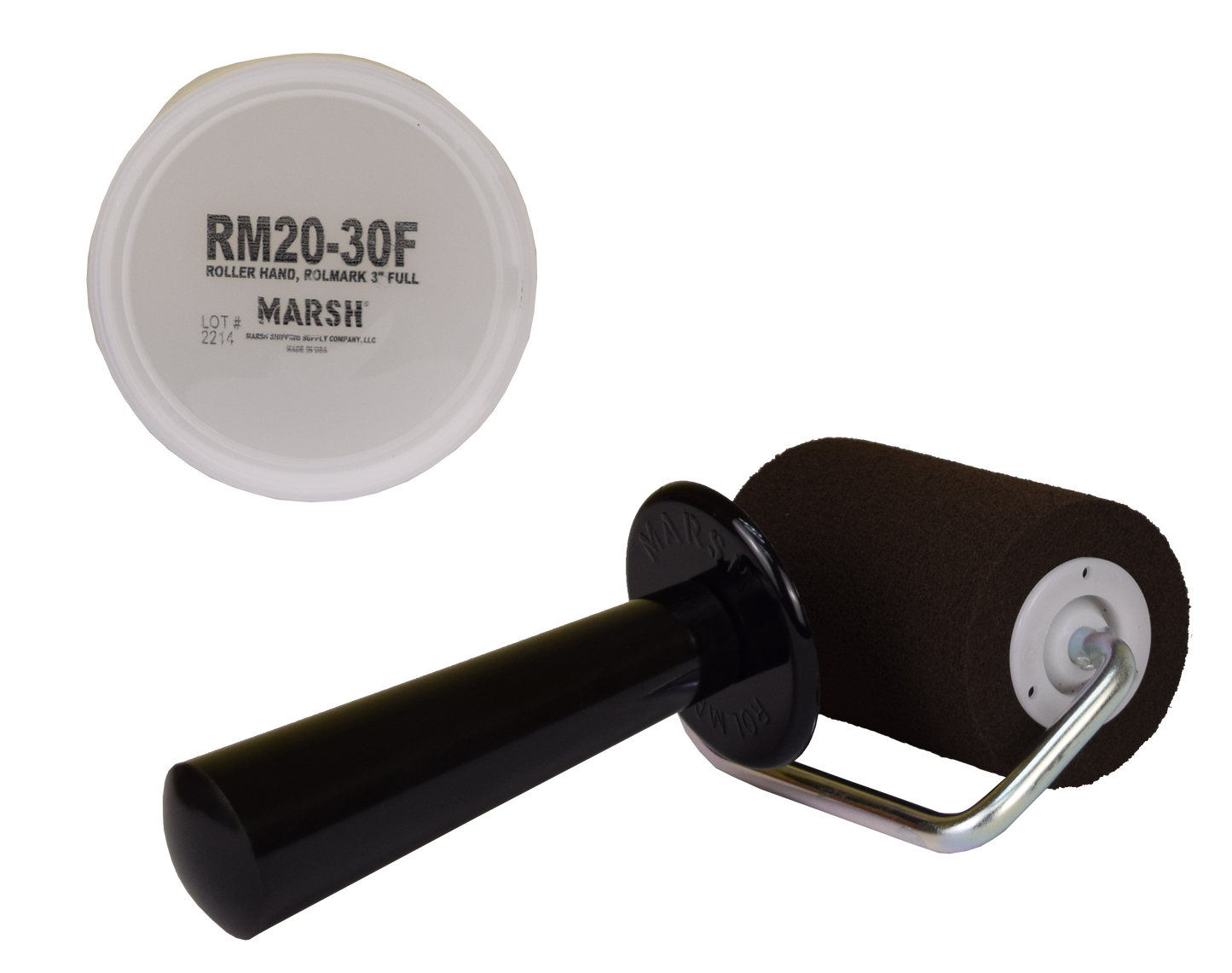 Marsh RM20 Hand Stencil Roller 1.5 inch & 3 inch